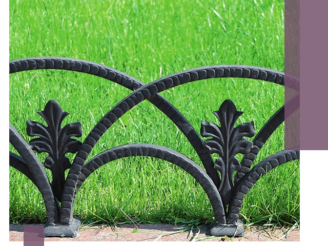 Декоративные металлические бордюры под ключ в Волгограде