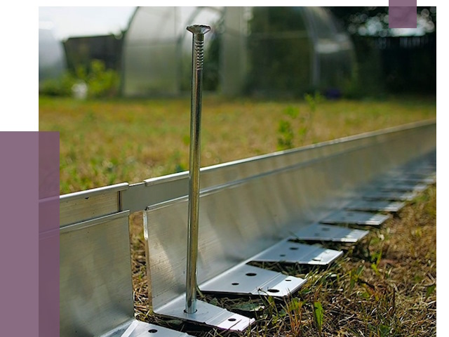 Металлические бордюры для газона в Волгограде от 4364 руб. | ПРОЛЁТ-Влг