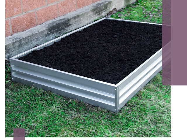 Металлические бордюры для грядок в Волгограде: прочность и аккуратность