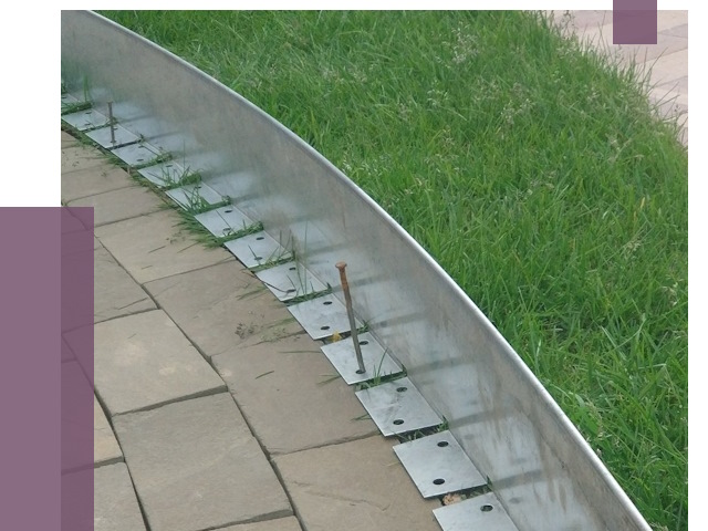 Металлические бордюры для тротуаров в Волгограде от 8832 руб.