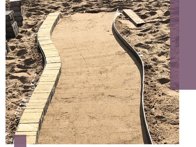 Металлические бордюры для тротуаров в Волгограде — прочные и долговечные