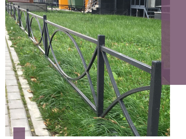 Газонные ограждения из металла в Волгограде — монтаж и продажа