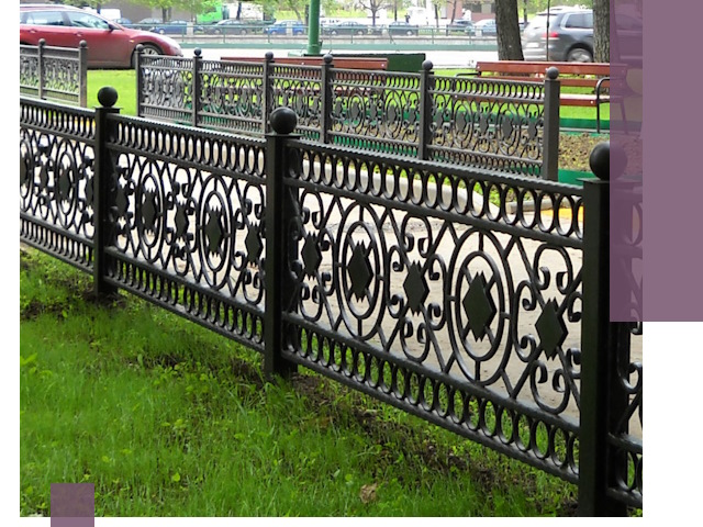 Секционные газонные ограждения под ключ в Волгограде