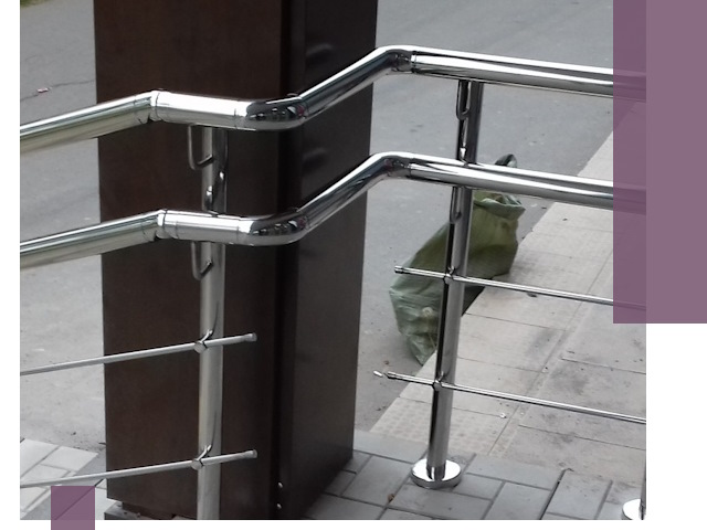 Монтаж поручней из нержавеющей стали в Волгограде качественно и быстро